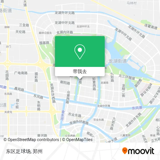 东区足球场地图