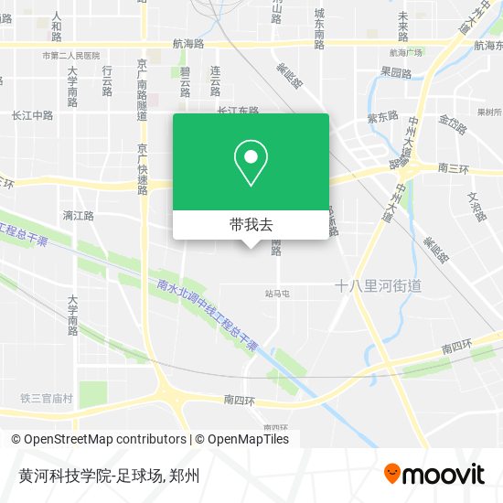 黄河科技学院-足球场地图