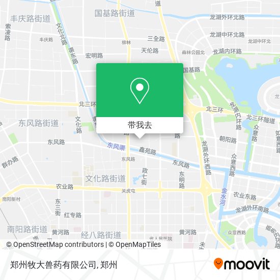 郑州牧大兽药有限公司地图