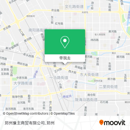 郑州豫主商贸有限公司地图