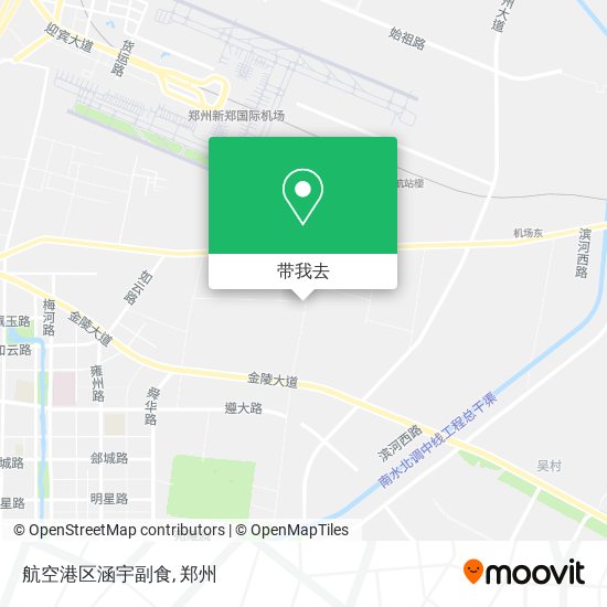 航空港区涵宇副食地图