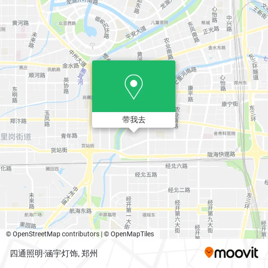 四通照明·涵宇灯饰地图
