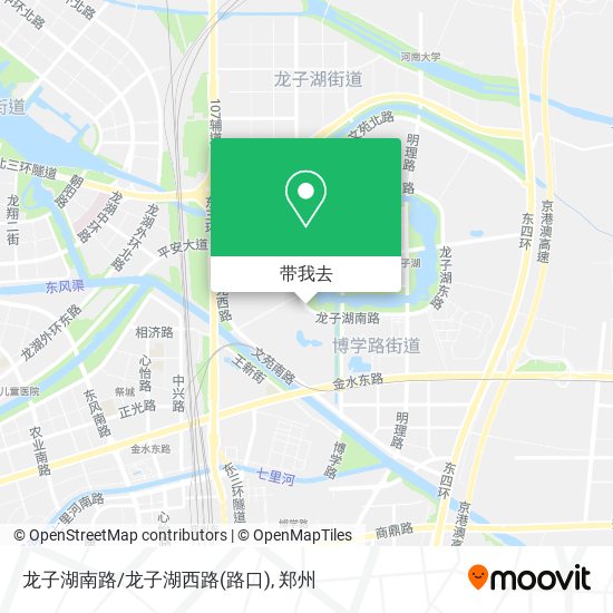 龙子湖南路/龙子湖西路(路口)地图