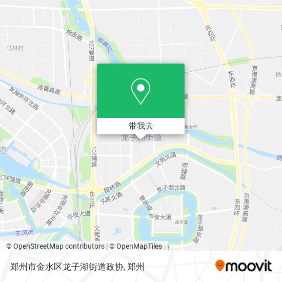 郑州市金水区龙子湖街道政协地图