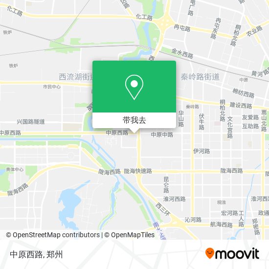 中原西路地图