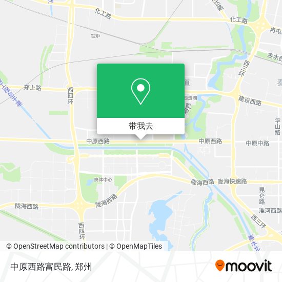 中原西路富民路地图