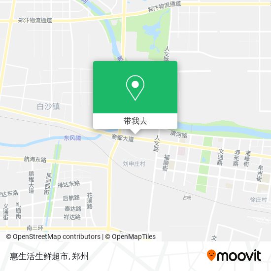 惠生活生鲜超市地图