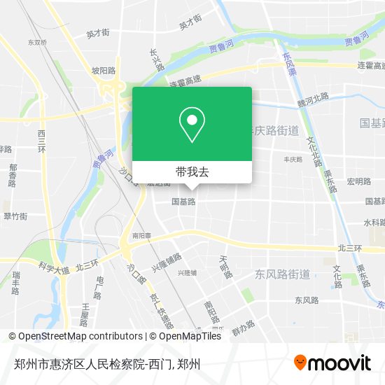 郑州市惠济区人民检察院-西门地图