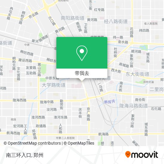 南三环入口地图