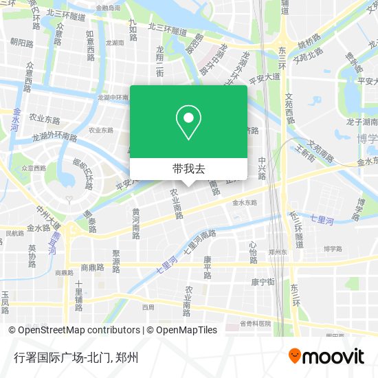 行署国际广场-北门地图