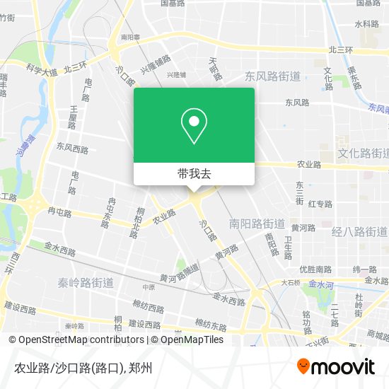 农业路/沙口路(路口)地图