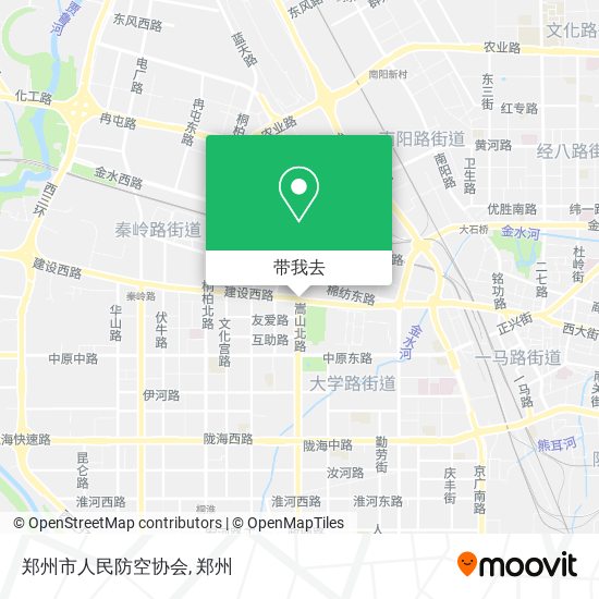 郑州市人民防空协会地图