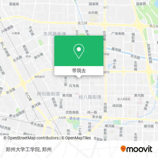 郑州大学工学院地图