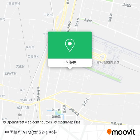 中国银行ATM(豫港路)地图