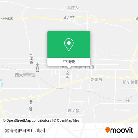 鑫海湾假日酒店地图
