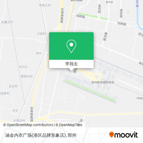 涵金内衣广场(港区品牌形象店)地图