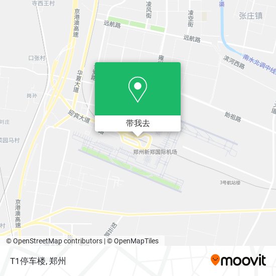 T1停车楼地图