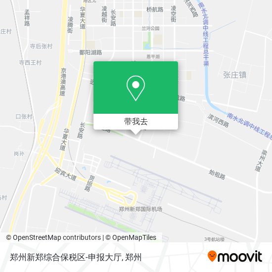 郑州新郑综合保税区-申报大厅地图