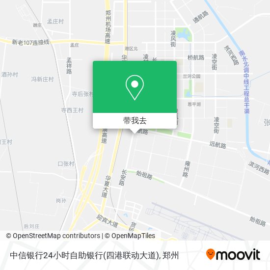 中信银行24小时自助银行(四港联动大道)地图