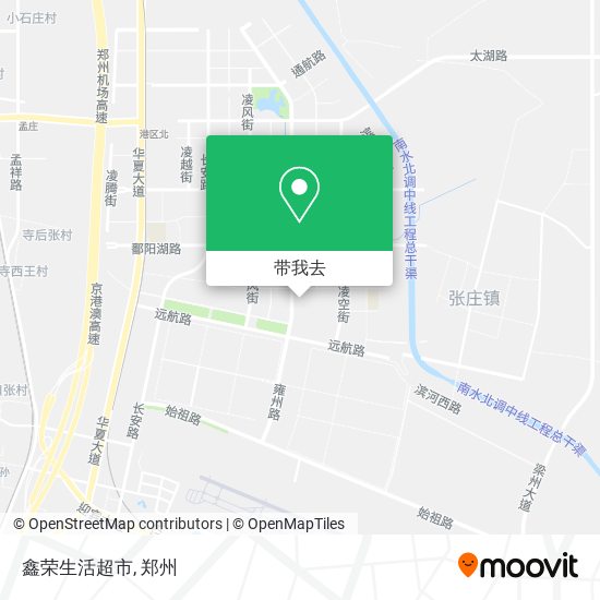 鑫荣生活超市地图
