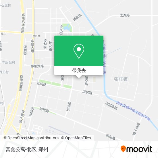 富鑫公寓-北区地图