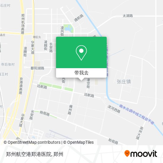 郑州航空港郑港医院地图