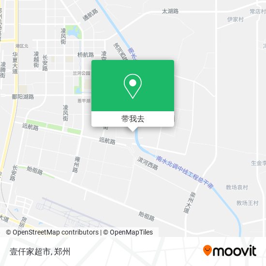 壹仟家超市地图