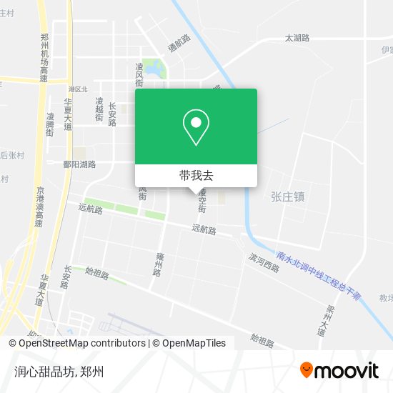 润心甜品坊地图