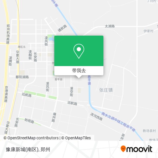 豫康新城(南区)地图
