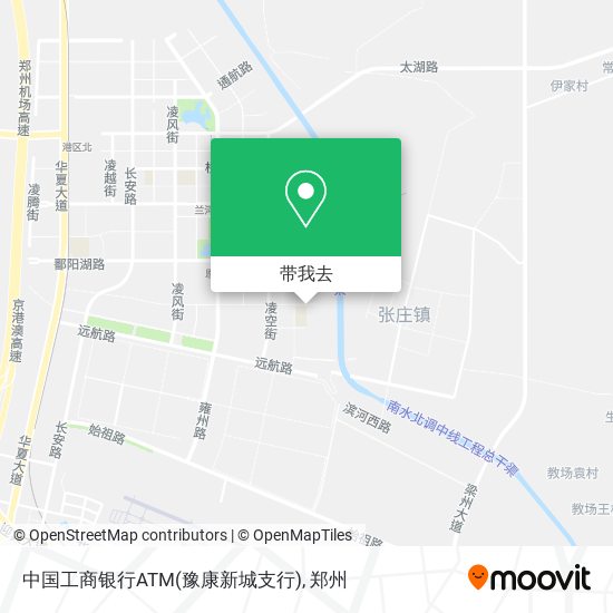 中国工商银行ATM(豫康新城支行)地图