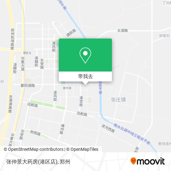 张仲景大药房(港区店)地图