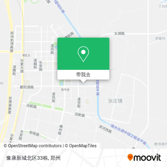 豫康新城北区33栋地图