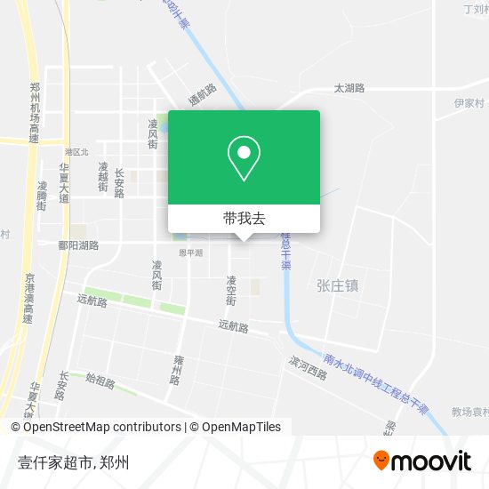 壹仟家超市地图