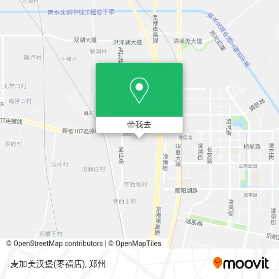 麦加美汉堡(枣福店)地图