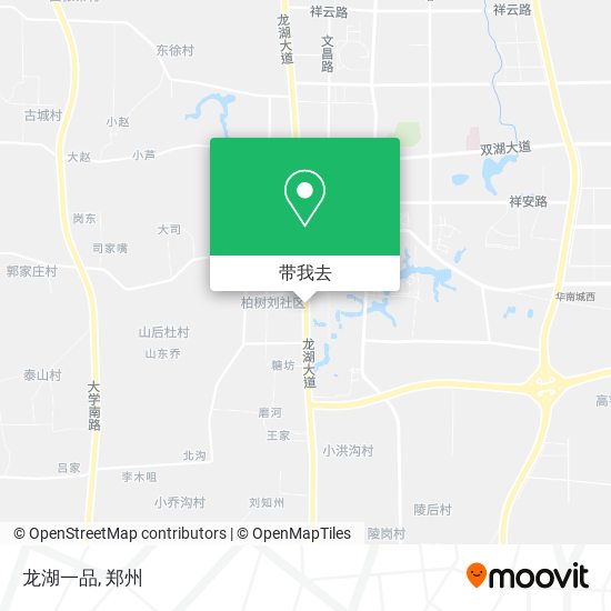 龙湖一品地图