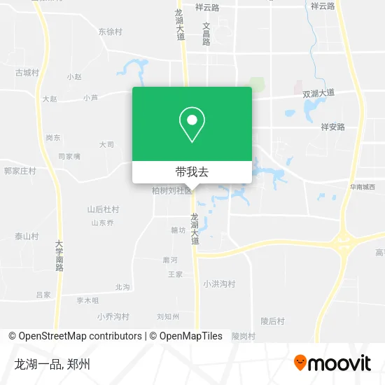 龙湖一品地图