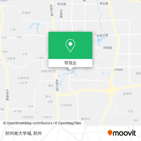 郑州南大学城地图