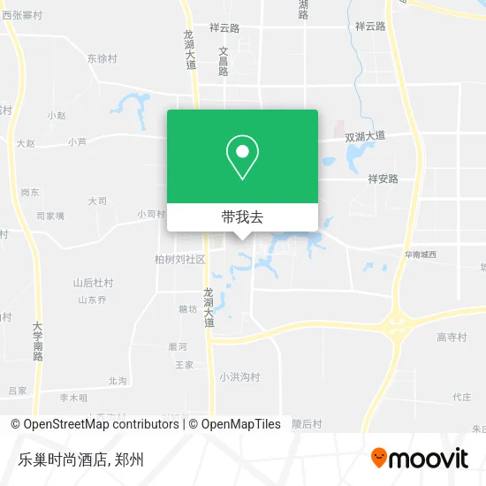 乐巢时尚酒店地图