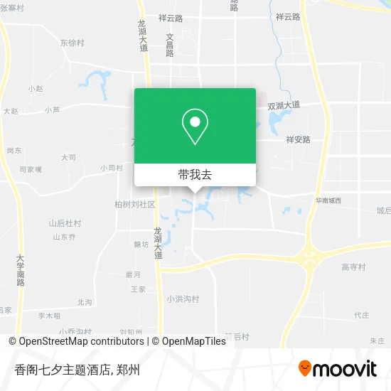香阁七夕主题酒店地图