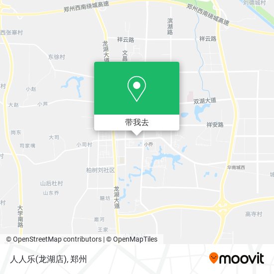 人人乐(龙湖店)地图