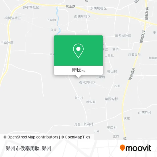 郑州市侯寨周脑地图