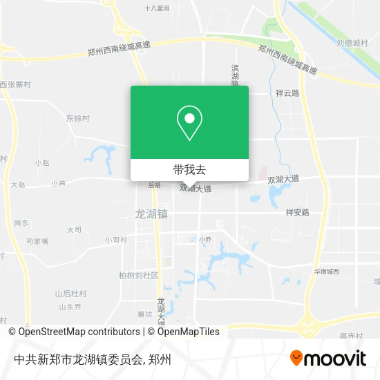 中共新郑市龙湖镇委员会地图