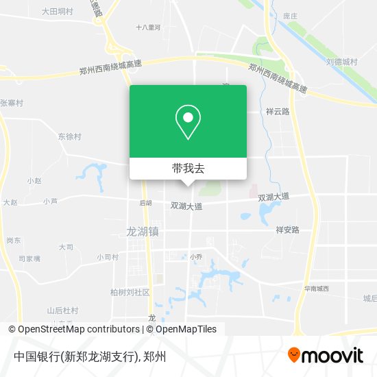 中国银行(新郑龙湖支行)地图