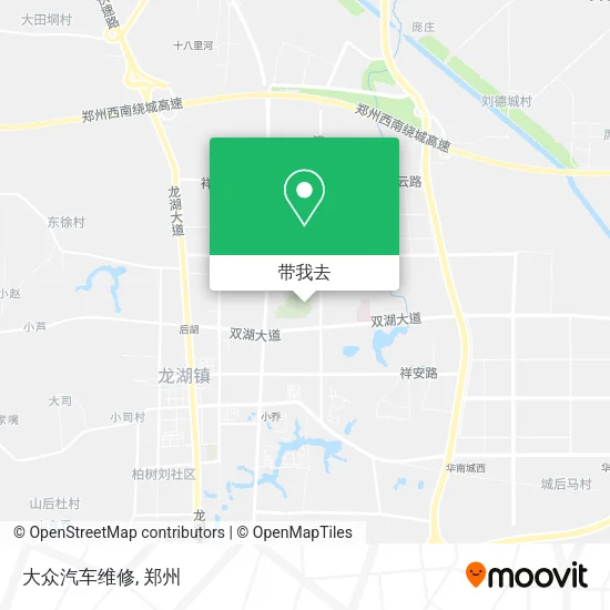 大众汽车维修地图