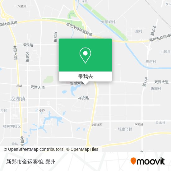 新郑市金运宾馆地图