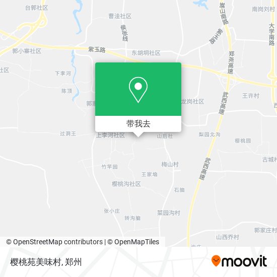 樱桃苑美味村地图