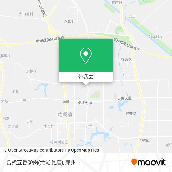 吕式五香驴肉(龙湖总店)地图