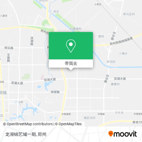 龙湖锦艺城一期地图