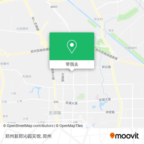郑州新郑沁园宾馆地图