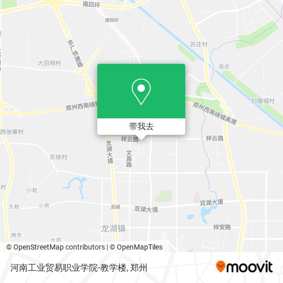 河南工业贸易职业学院-教学楼地图